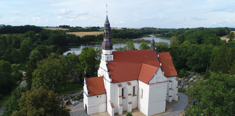 Fotografia ukazująca Sanktuarium Maryjne w Byszewie zyskała uznanie jury fot. Michał Słomski