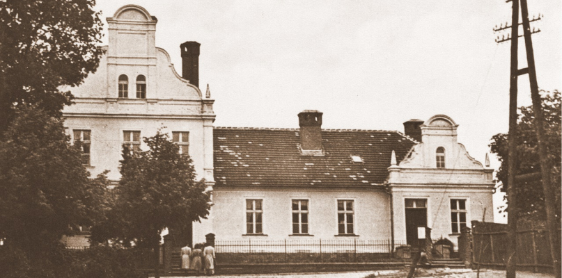 Tak budynek prezentował się w 1938 roku fot. Izba Muzealna w Koronowie
