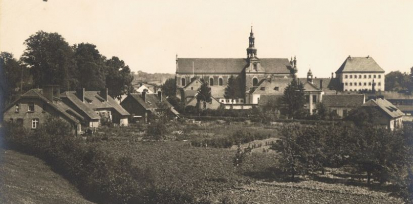 Tak prezentował się koronowski kościół przed wybuchem II wojny światowej fot. Wolne Forum Gdańsk