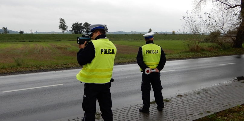 Funkcjonariusze skupią się na prowadzeniu kaskadowych pomiarów prędkości fot. policja