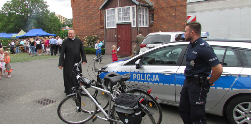 Oznakować rower można również w koronowskim komisariacie fot. policja