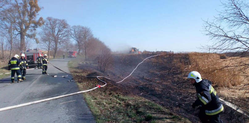 To już czwarty pożar u tego samego właściciela fot. OSP KSRG Koronowo