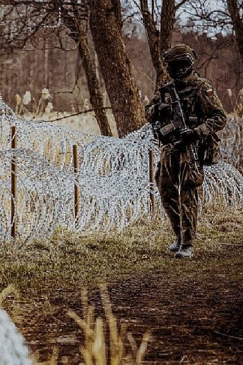 Żołnierze z regionu chronią granicę polsko-białoruską-600